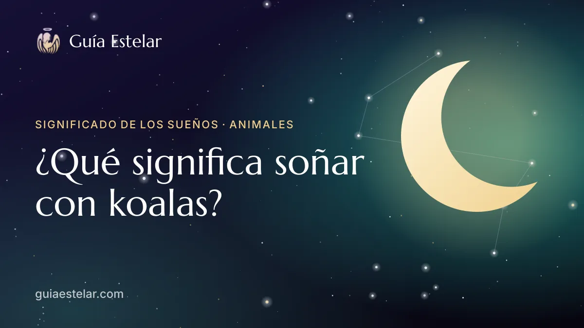 Portada de «¿Qué significa soñar con koalas?»