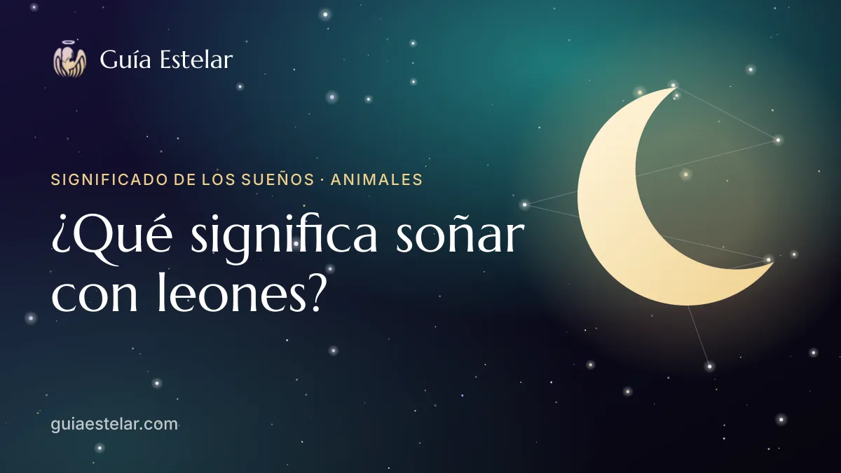 Portada de «¿Qué significa soñar con leones?»