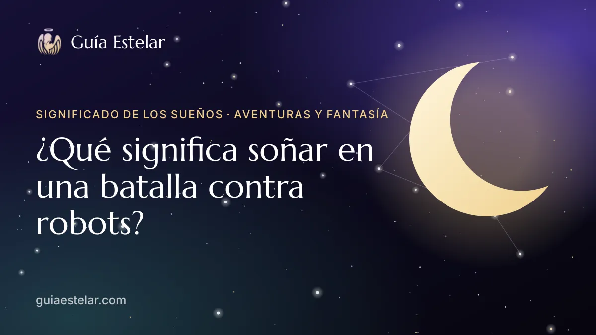 Portada de «¿Qué significa soñar en una batalla contra robots?»