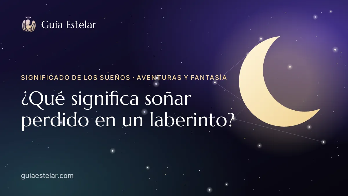 Portada de «¿Qué significa soñar perdido en un laberinto?»