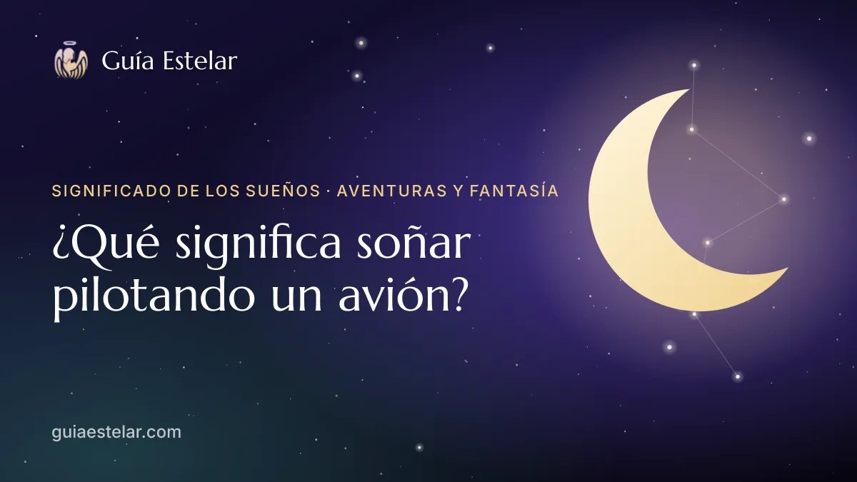 Portada de «¿Qué significa soñar pilotando un avión?»