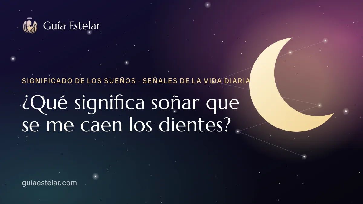 Portada de «¿Qué significa soñar que se me caen los dientes?»