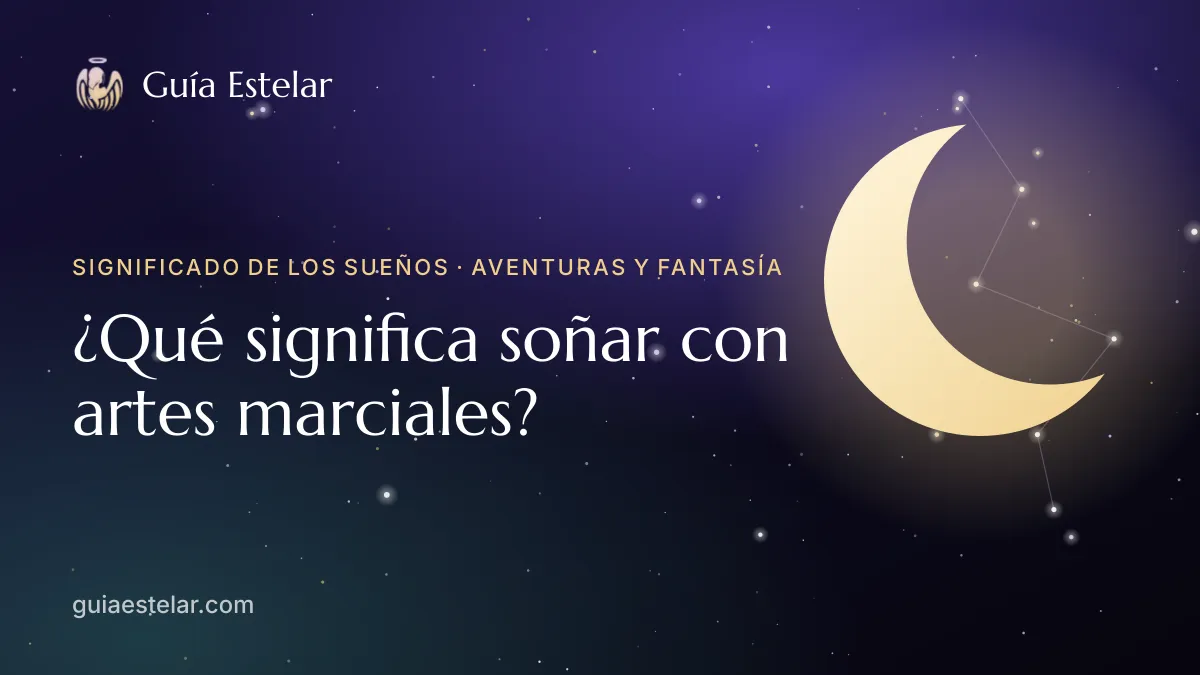 Portada de «¿Qué significa soñar con artes marciales?»