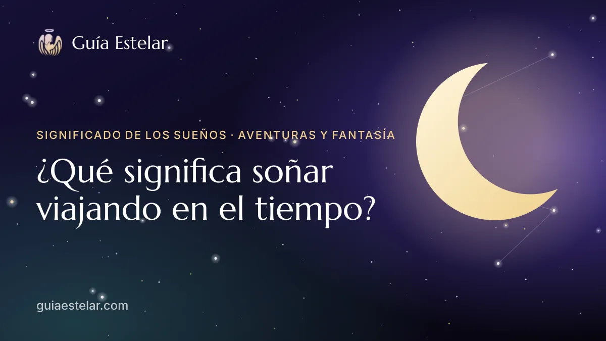Portada de «¿Qué significa soñar viajando en el tiempo?»